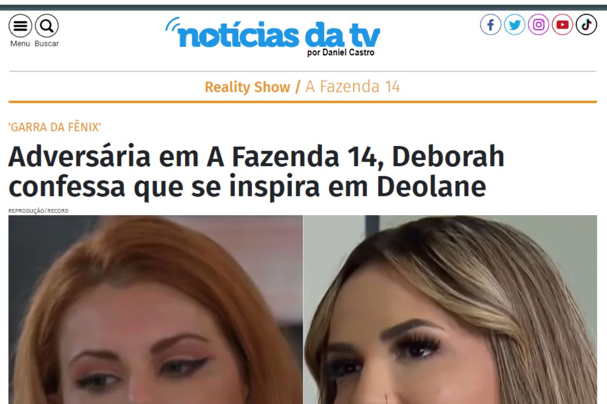 A Fazenda 14: Deolane Bezerra ganha apoio de famosos e gera confusão com fãs